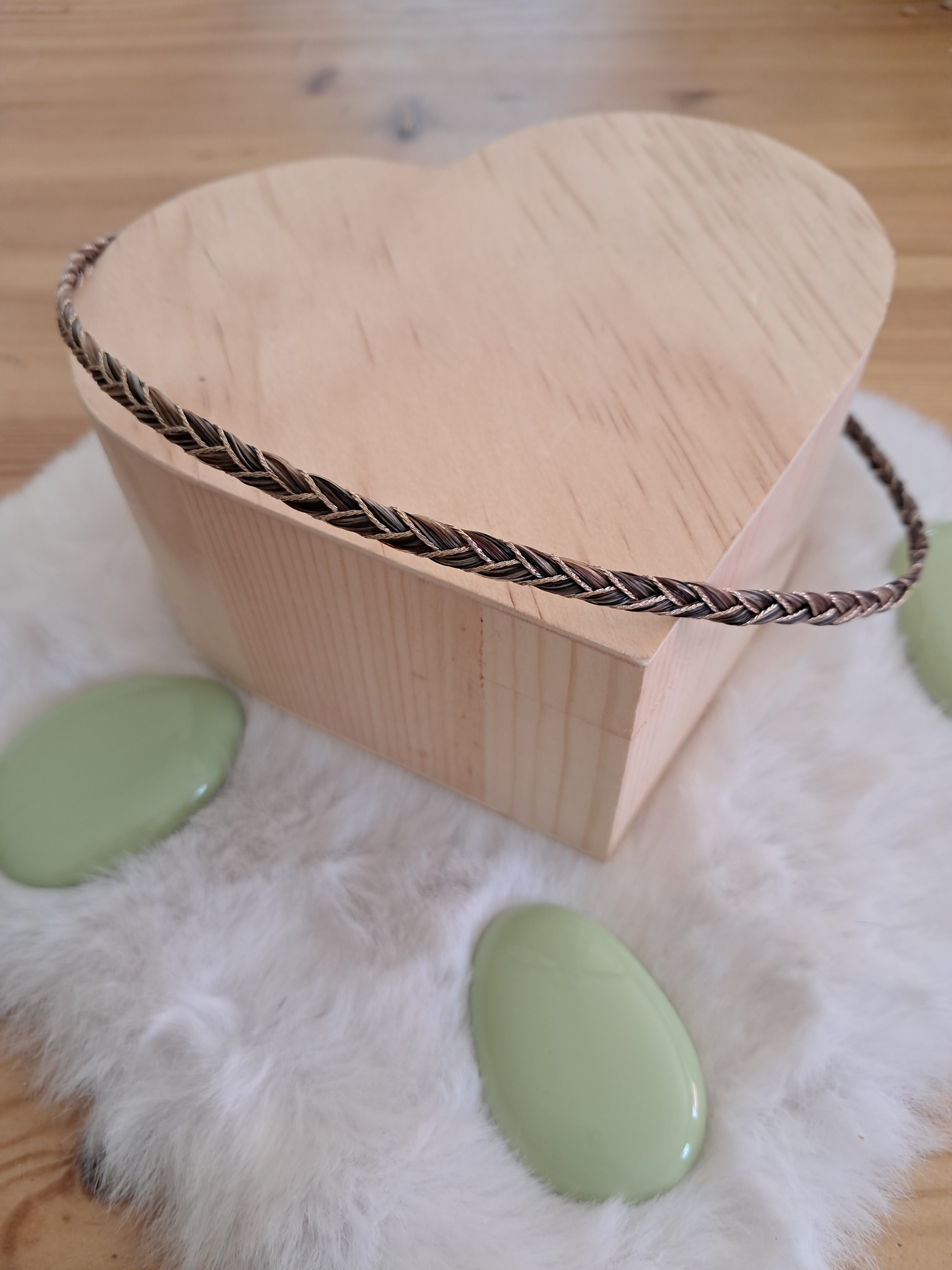 Bandeau en crins pour cheveux