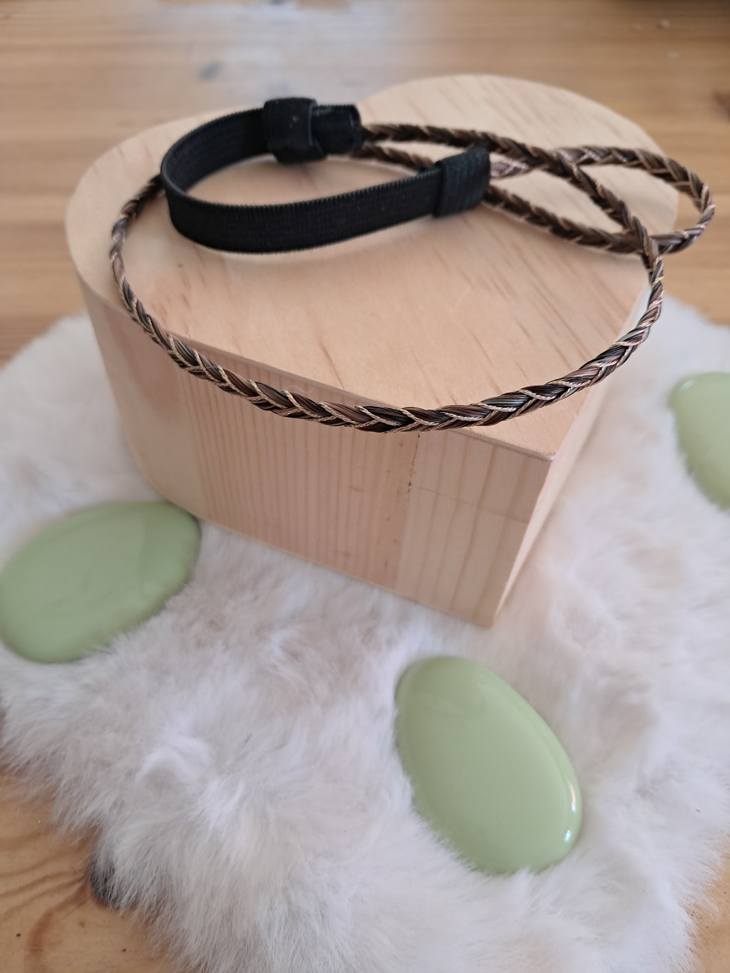 Bandeau en crins pour cheveux