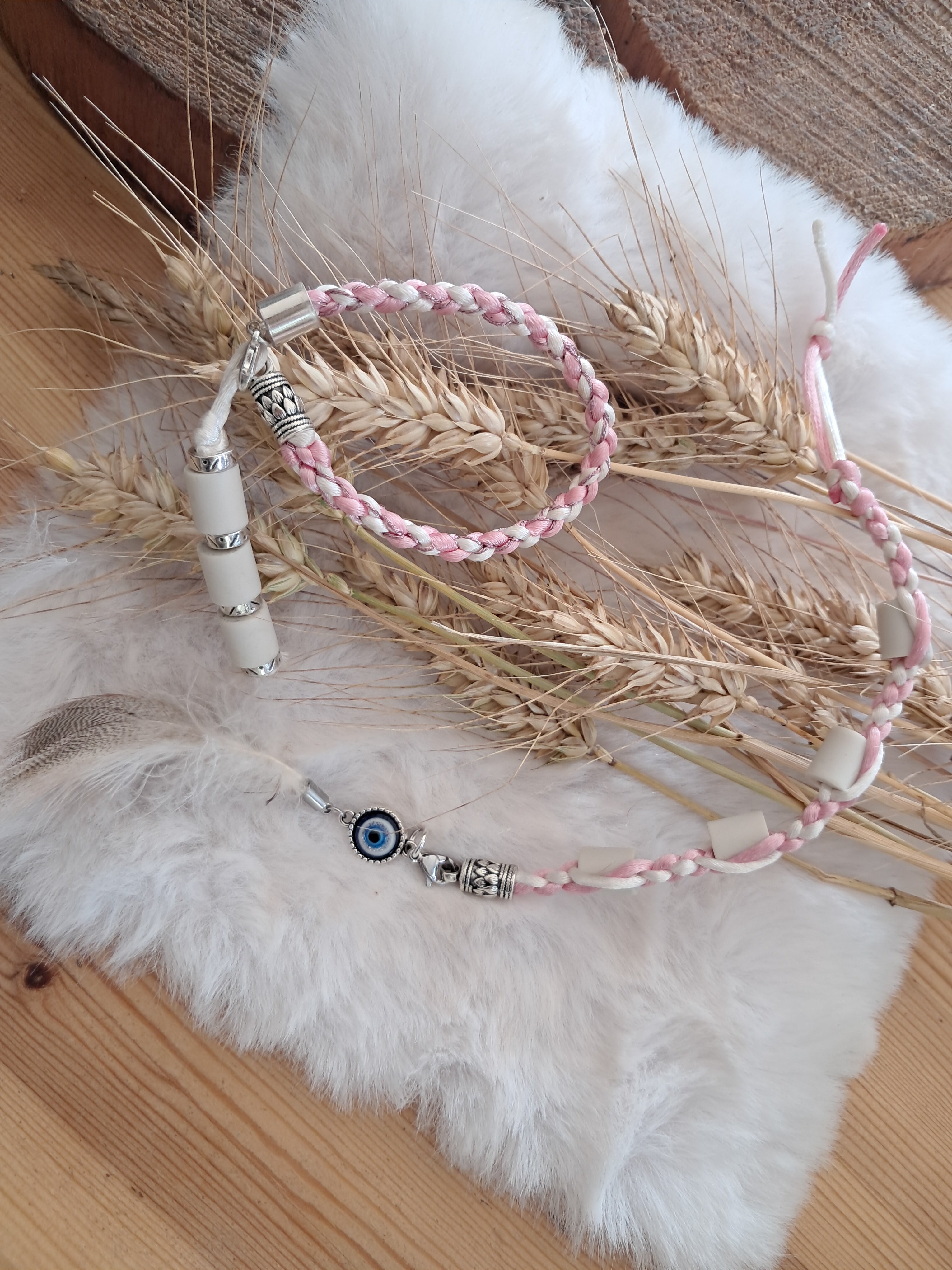 Bracelet de protection avec pendentif anti tiques mouches pour le gardien