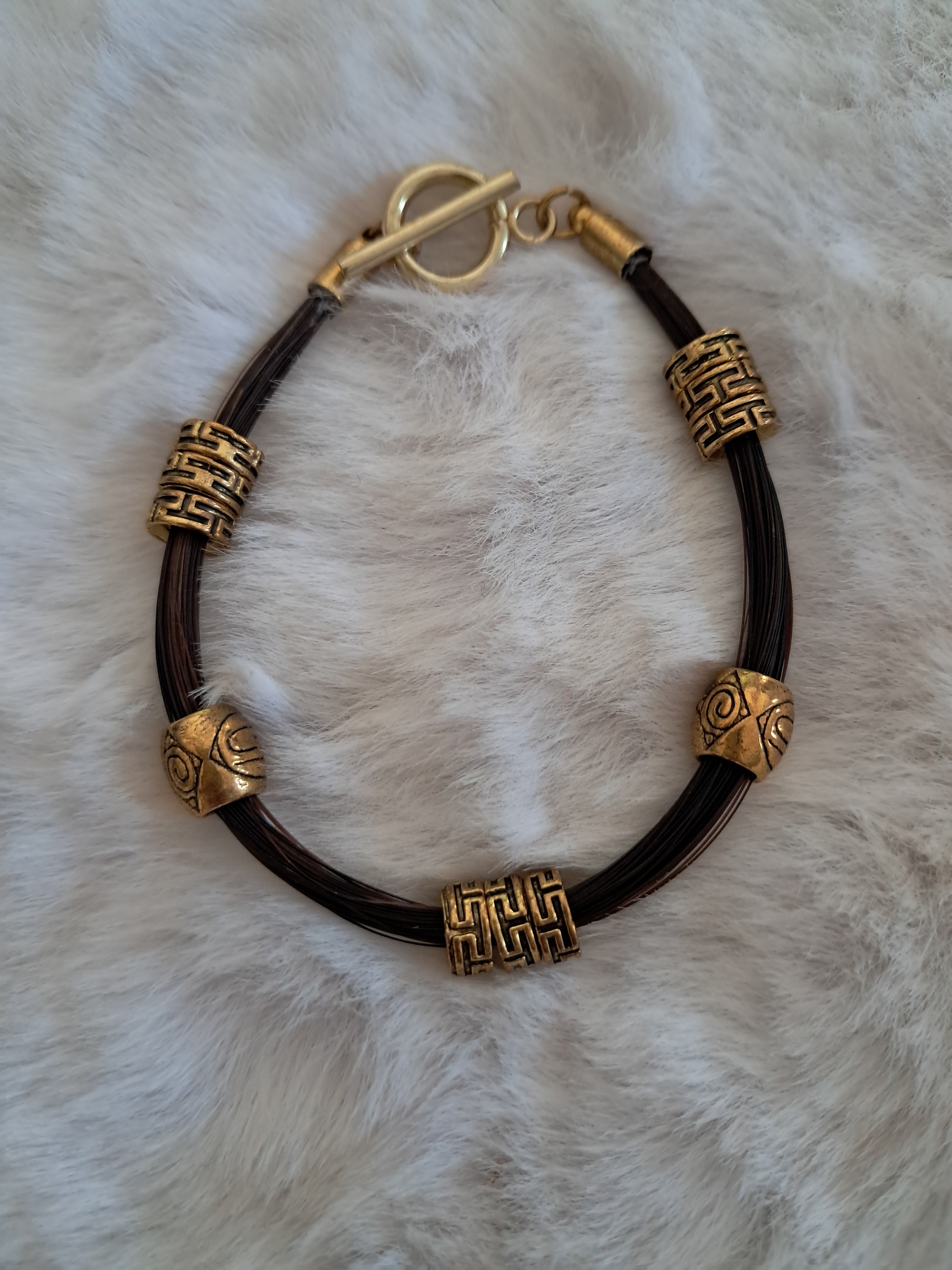 Bracelet "Esprit éthnique doré"
