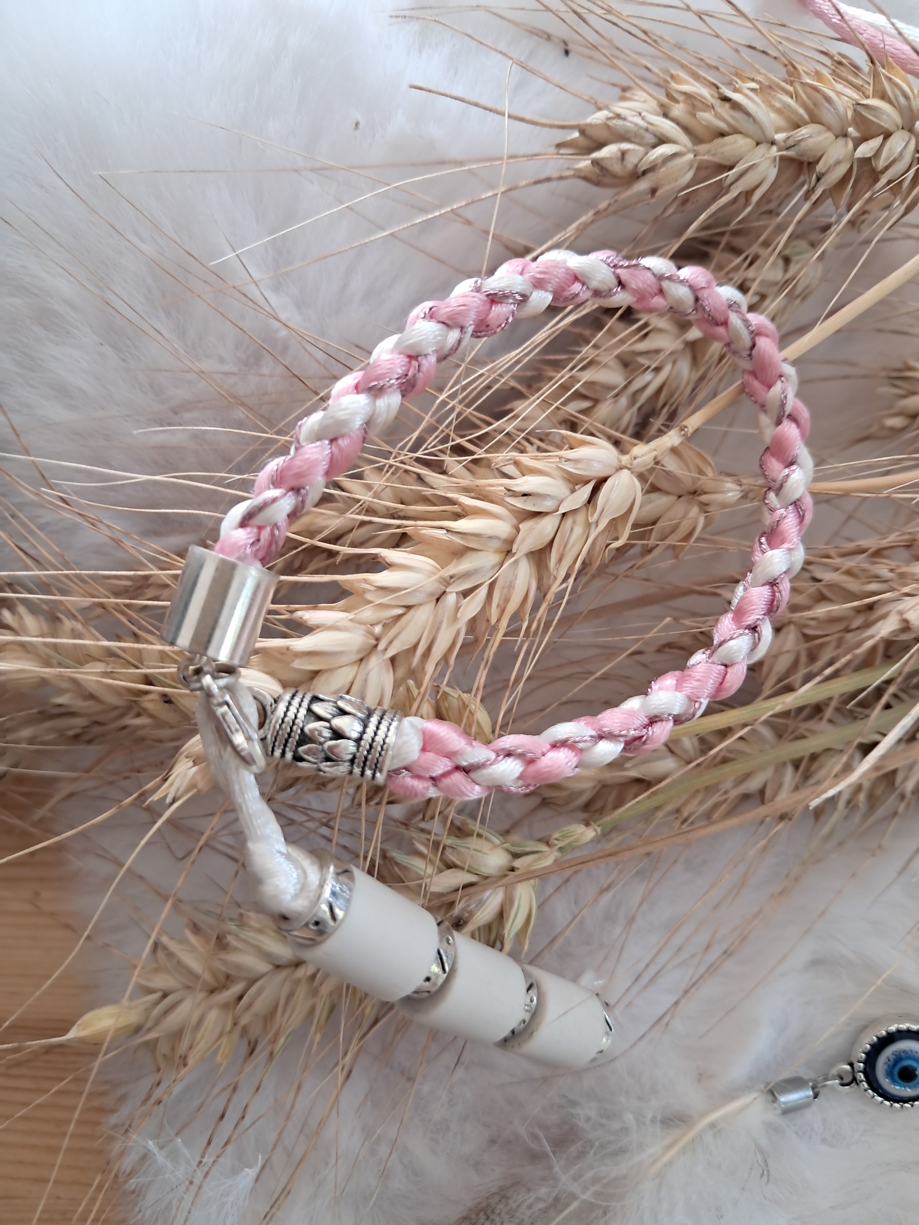Bracelet de protection avec pendentif anti tiques mouches pour le gardien